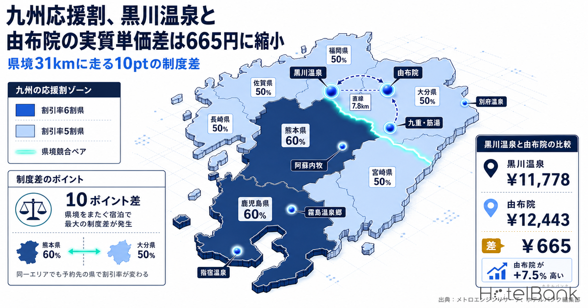 Kyushu Förderrabatt drückt Onsen-Preise in Kyushu