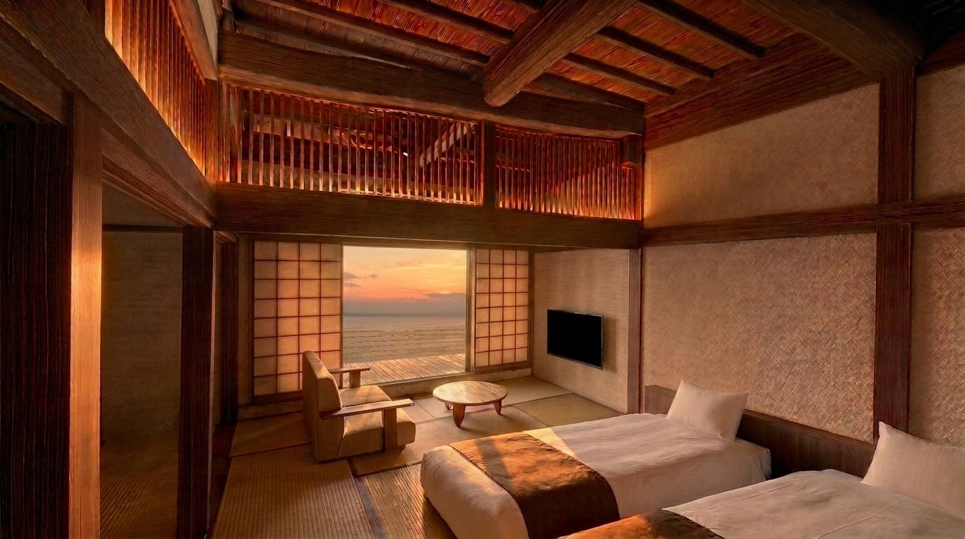 いっぺ THE SAKE RYOKAN の客室