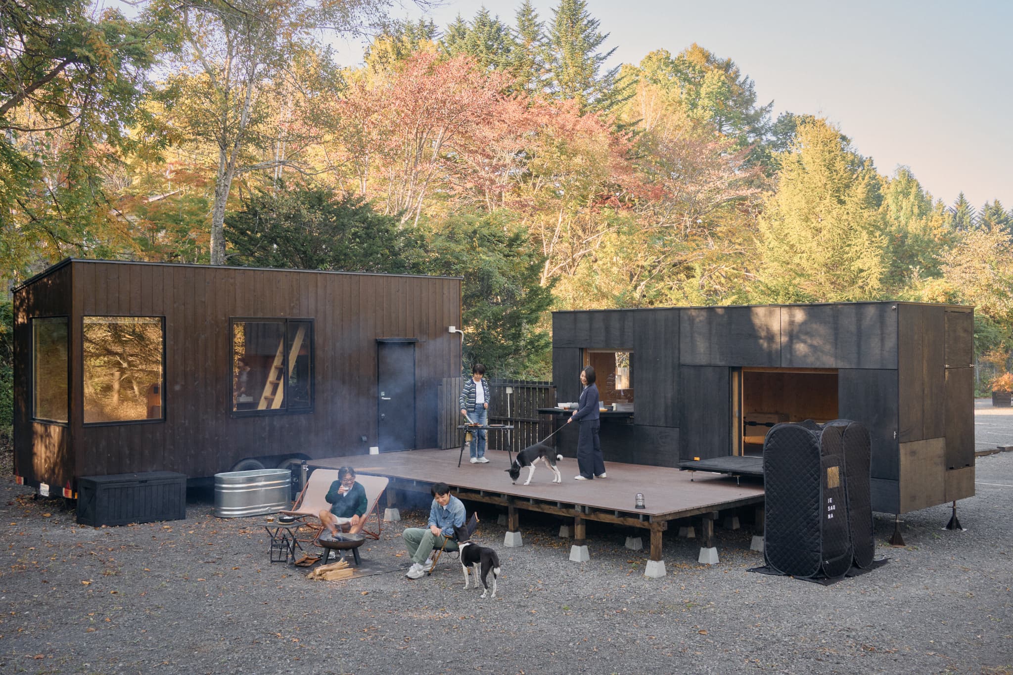 【取材】「YADOKARI VILLAGE 北軽井沢」に新棟「あはひの離れ」　開設の背景と設計の工夫